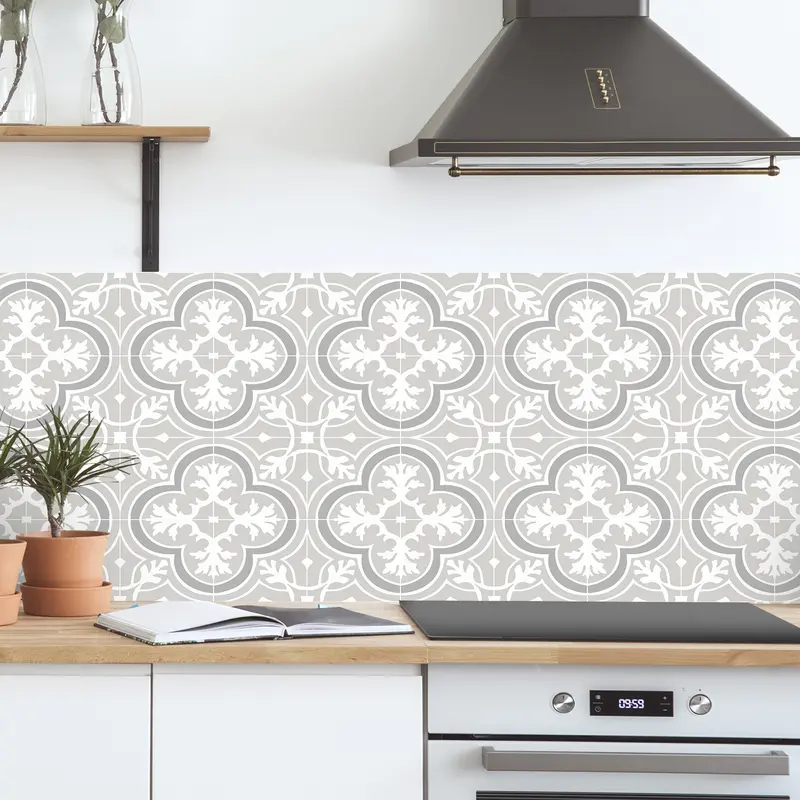 24 Stickers Gerona Gris