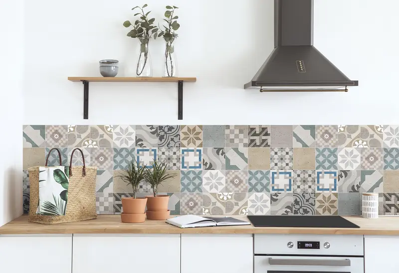 24 stickers Mosaico Provenza 1