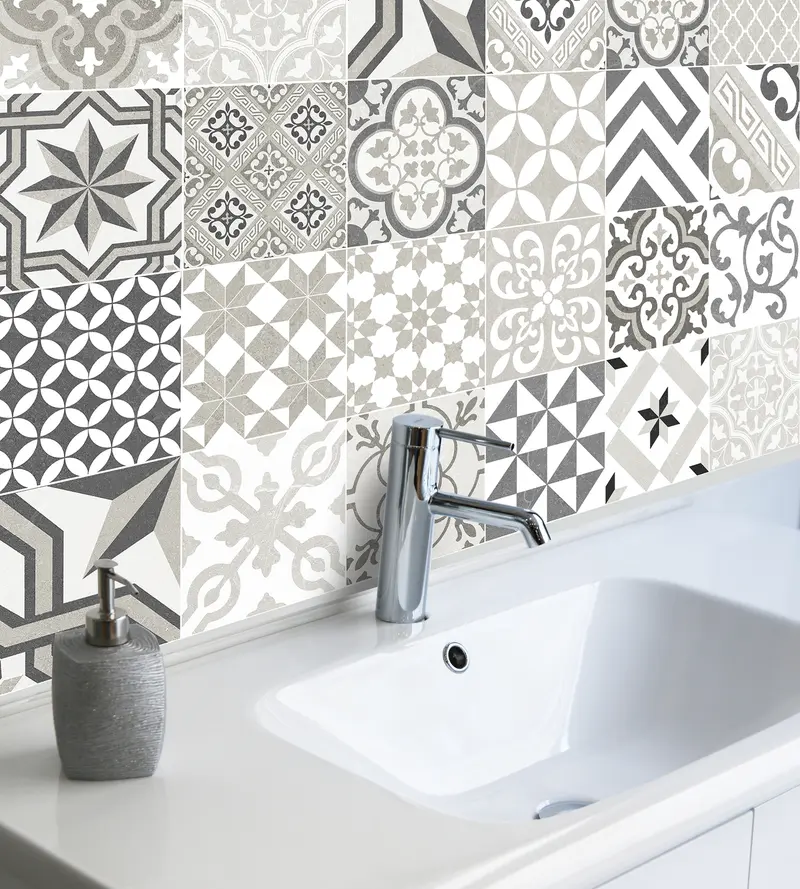 24 stickers Mosaico Provenza 6