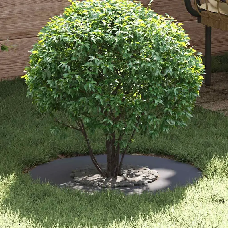 adecuado para Anillo de Árbol Plano Antracita Ø30 / 60 cm Acero