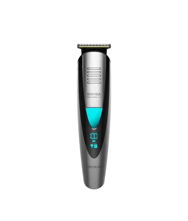 Afeitadora Multifunción 5 en 1 Bamba PrecisionCare Trimmer con Cuchillas de titanio y diseño Waterproof Cecotec