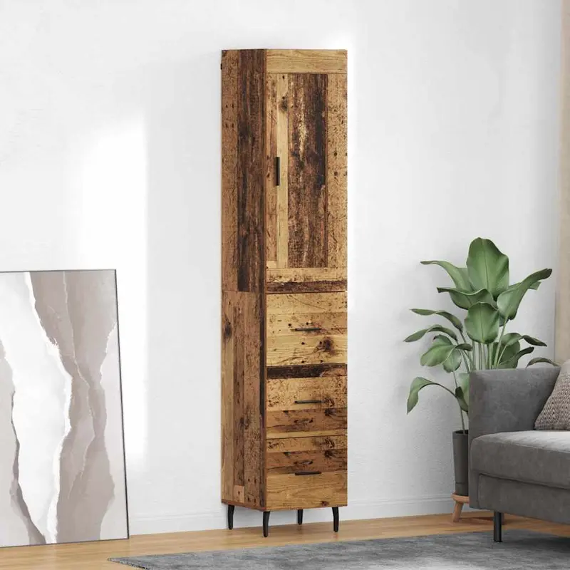 Alacena Madera Vieja 34,5 x 34 x 180 cm Madera contrachapada