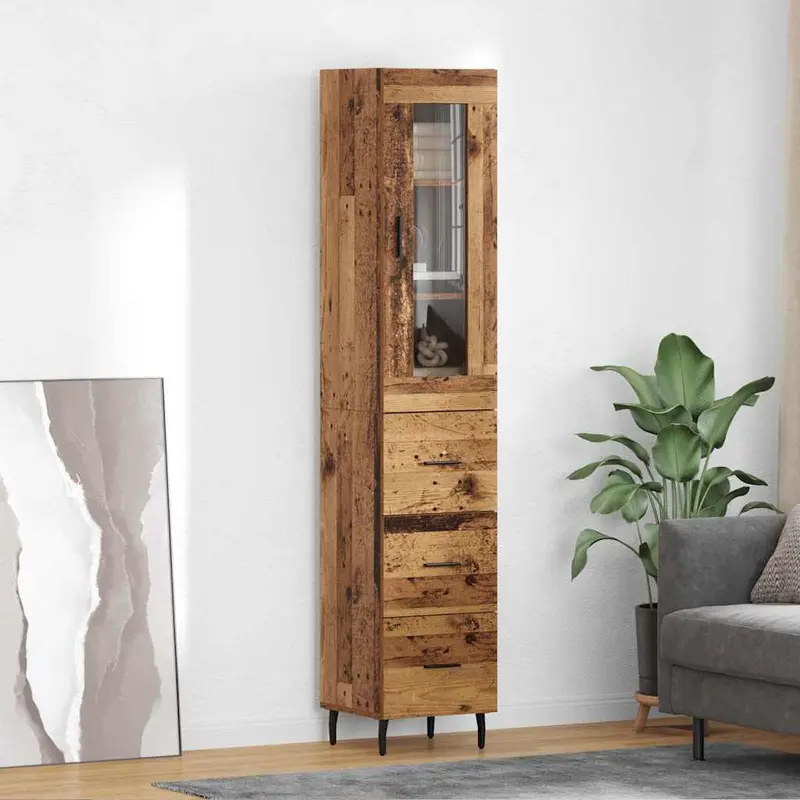 Alacena Madera Vieja 34,5 x 34 x 180 cm Madera contrachapada