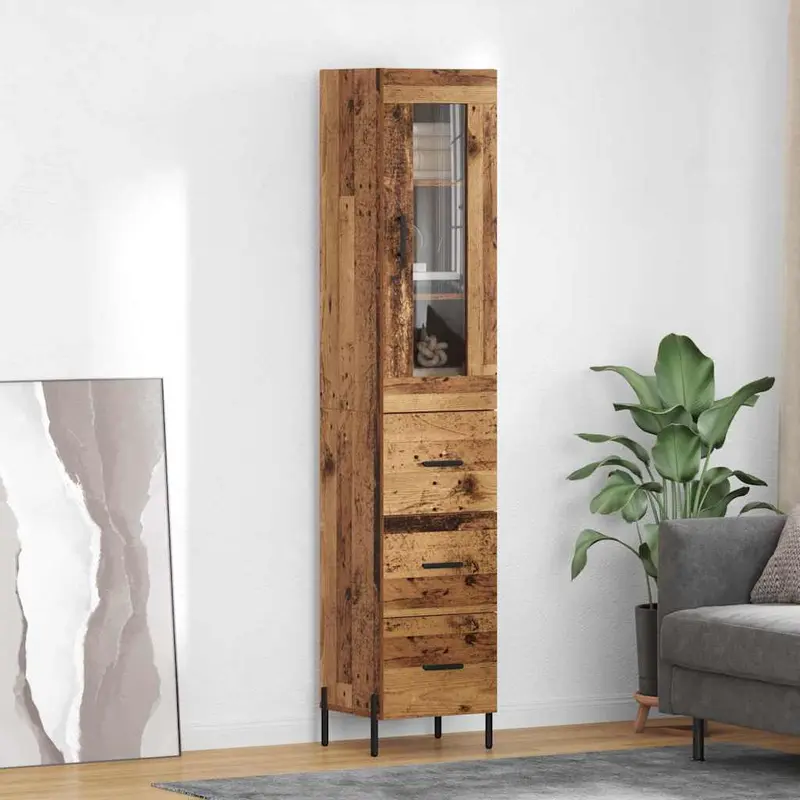 Alacena Madera Vieja 34,5 x 34 x 180 cm Madera contrachapada