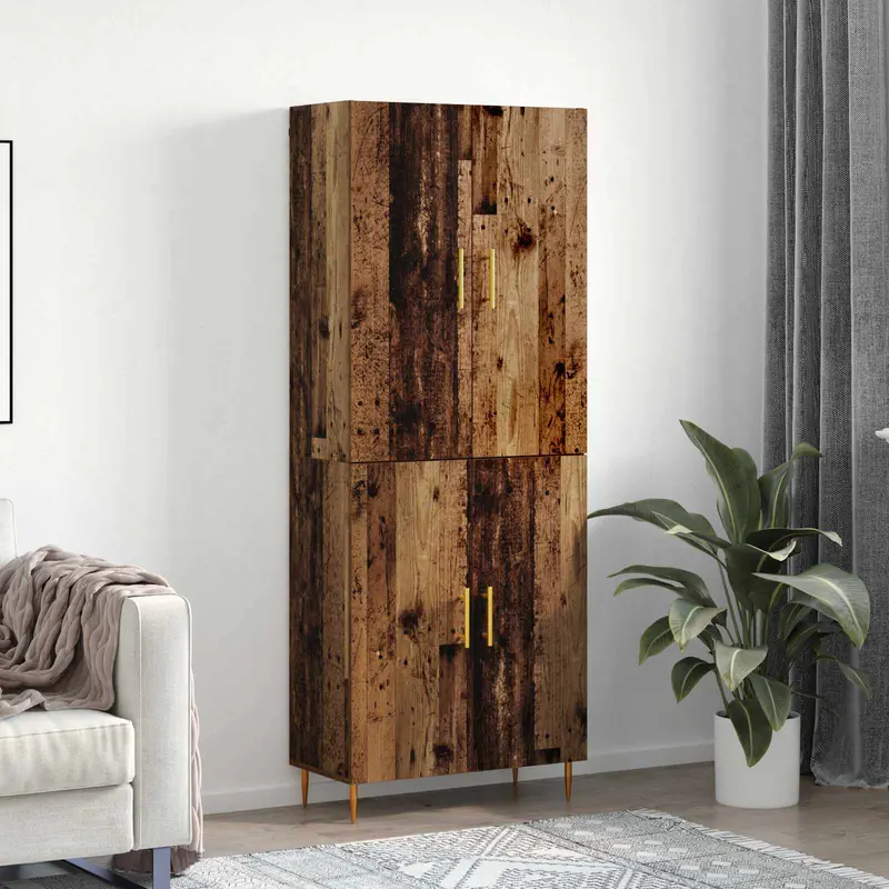 Alacena Madera vieja 69,5 x 34 x 180 cm Madera contrachapada