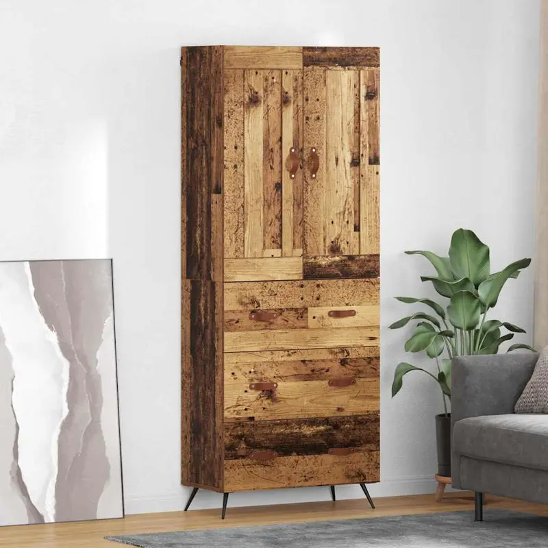 Alacena Madera Vieja 69,5 x 34 x 180 cm Madera contrachapada