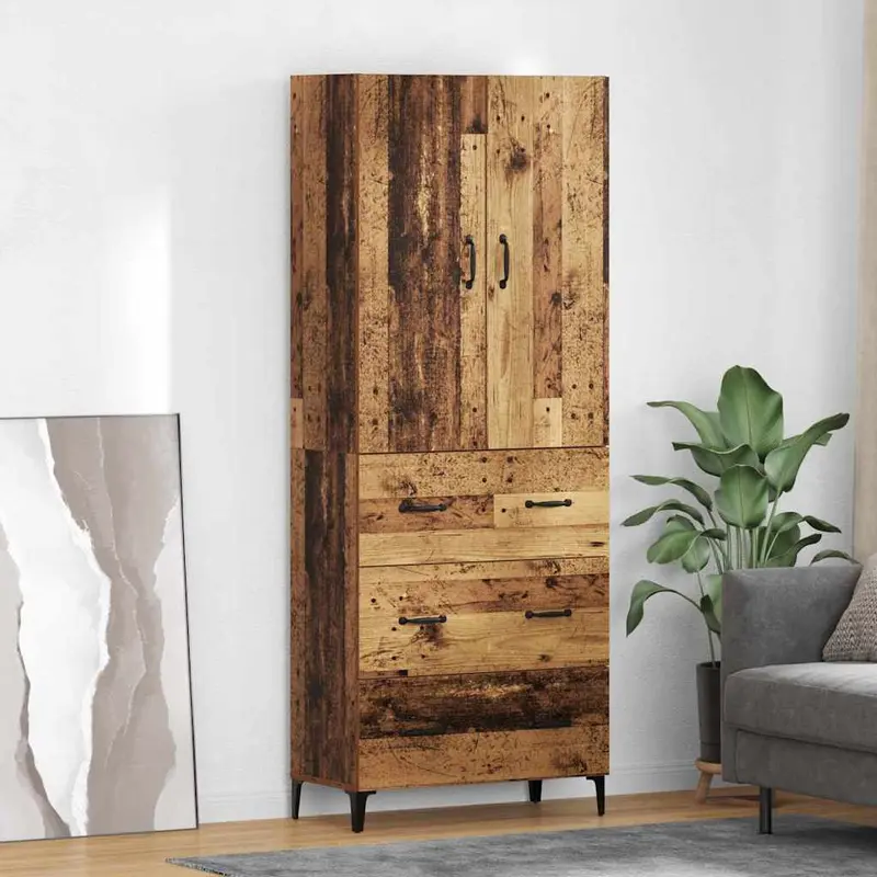 Alacena Madera Vieja 69,5 x 34 x 180 cm Madera contrachapada