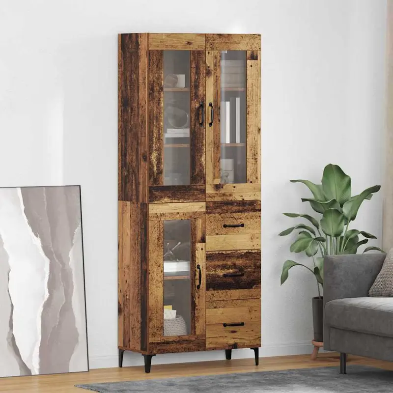 Alacena Madera Vieja 69,5 x 34 x 180 cm Madera contrachapada
