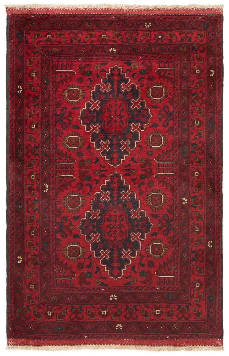 Alfombra afgana Kamyab | 152 x 101 cm