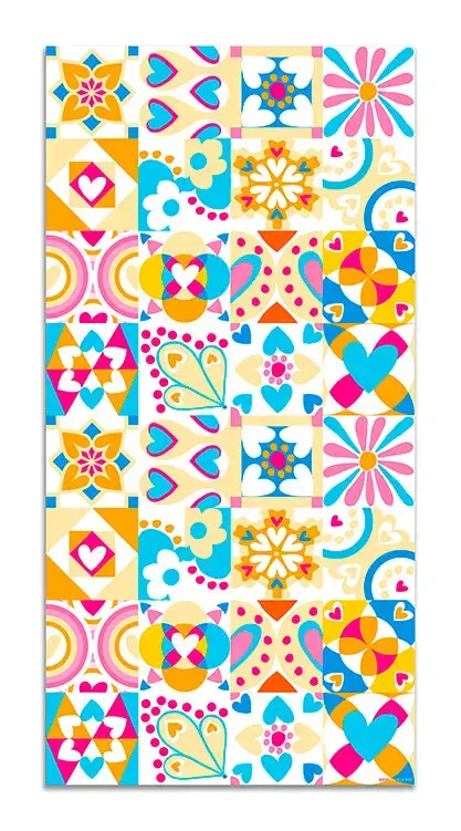 Alfombra Agatha Ruiz de la Prada Hidráulico Crema Original Varios Colores