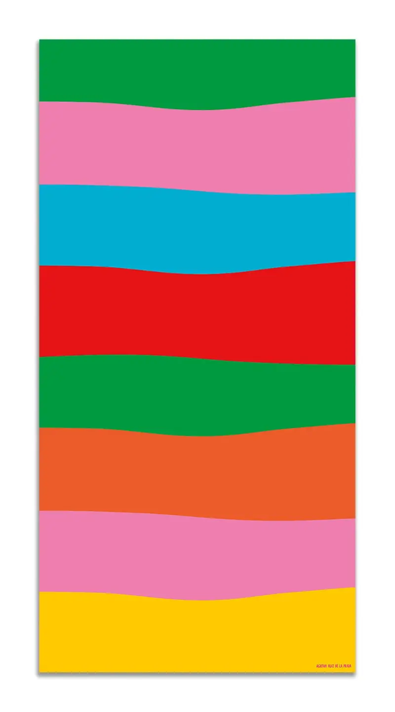 Alfombra Agatha Ruiz de la Prada Motivos Básicos Arcoíris