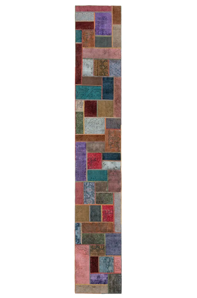 Alfombra de patchwork | 500 x 80 cm