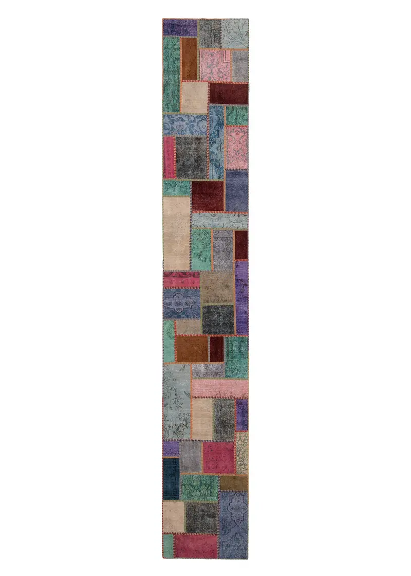 Alfombra de patchwork | 505 x 80 cm