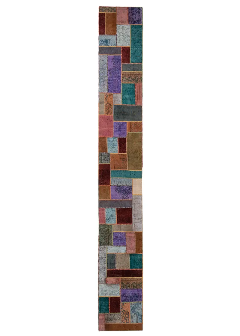 Alfombra de patchwork | 600 x 80 cm