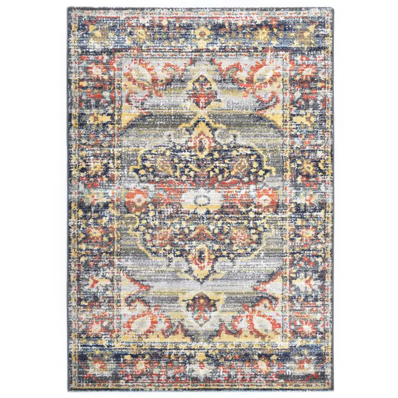 Alfombra de PP azul 160x230 cm