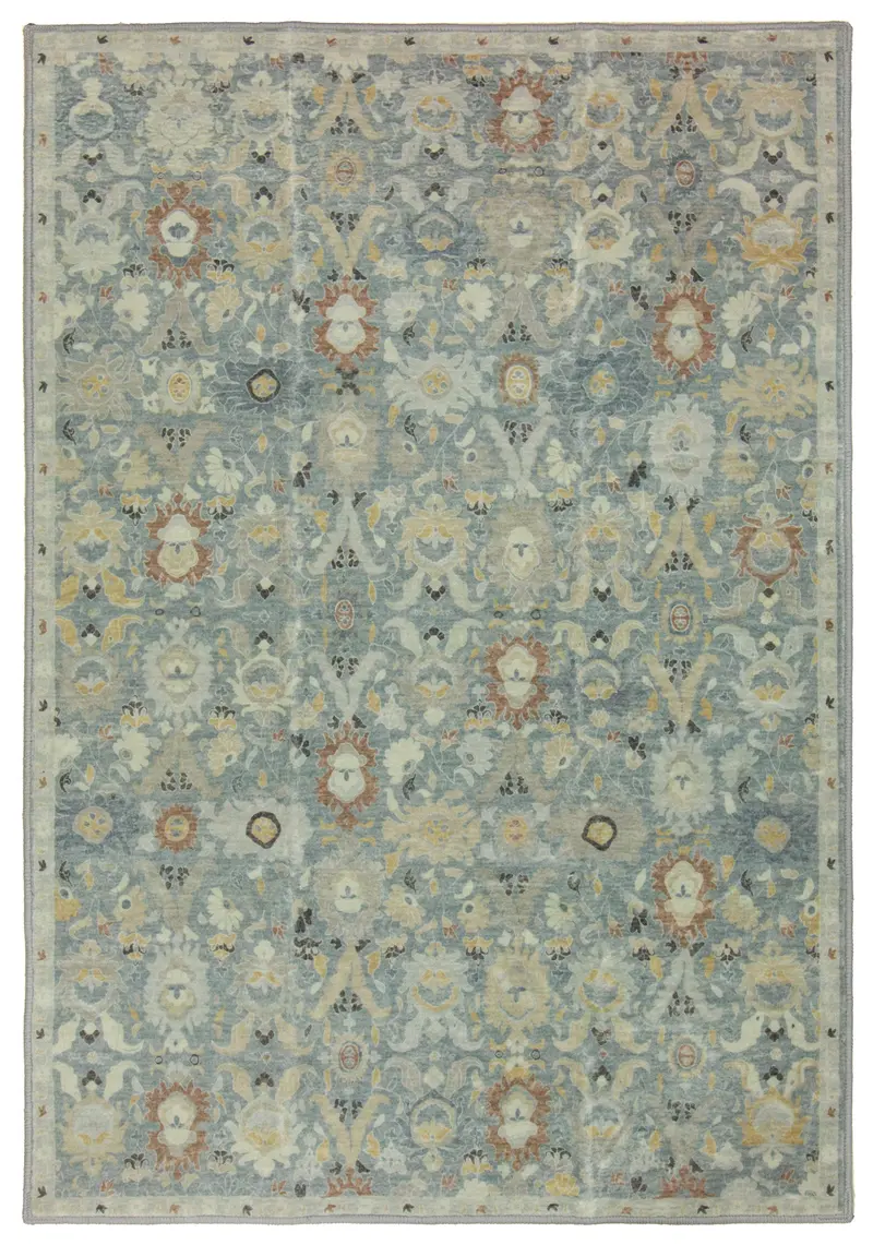 Alfombra Diseño Oushak Lavable