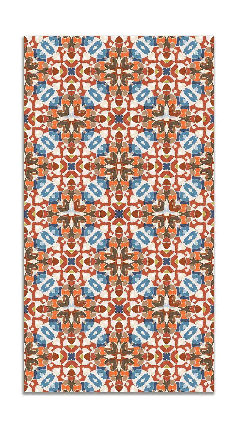 Alfombra Estilo Hidráulico Oriental Original