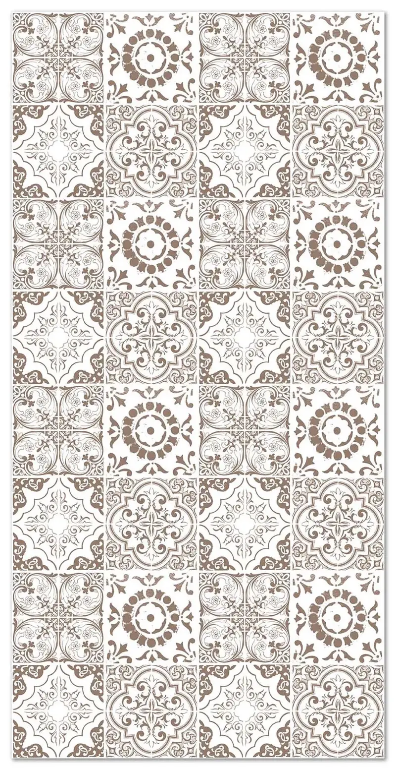 Alfombra Hidráulica Granada Marrón