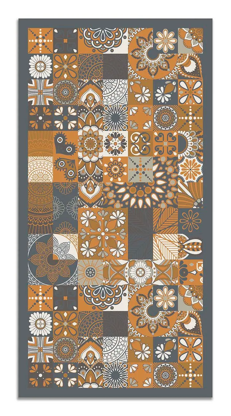 Alfombra Hidráulica Naranja
