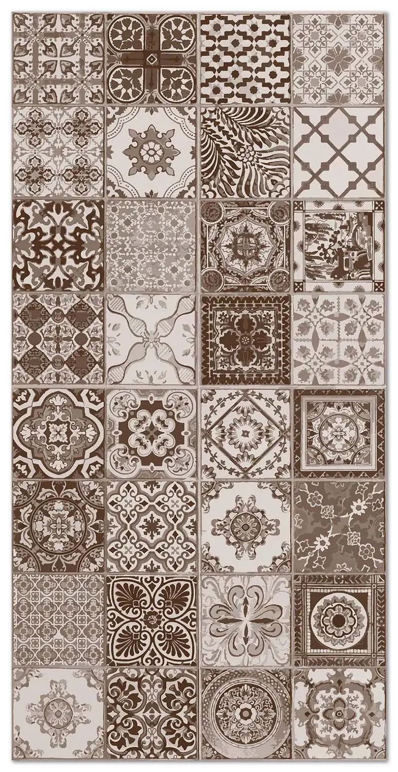 Alfombra Hidráulica Níjar Marrón