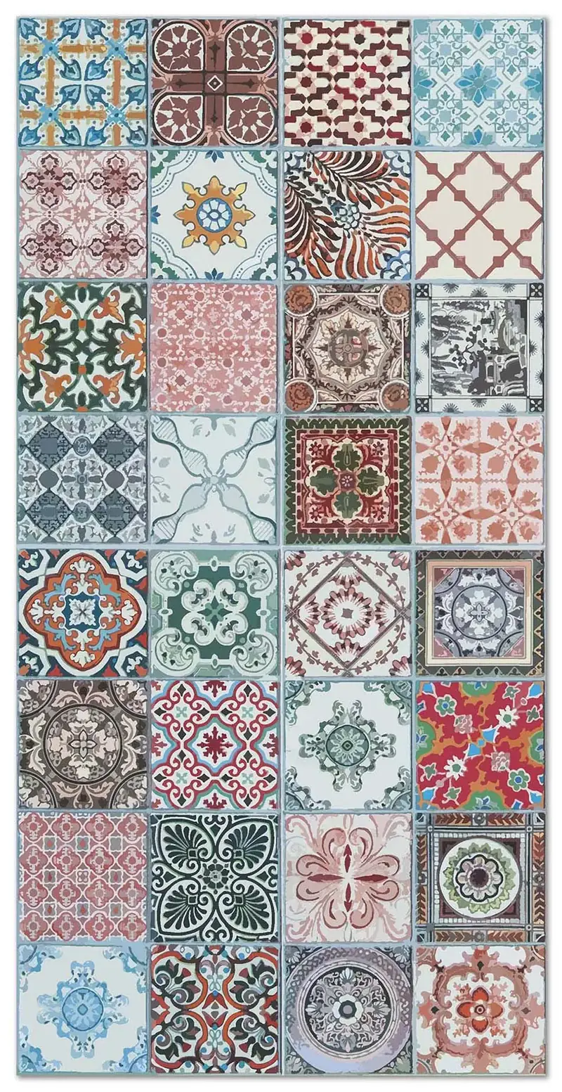 Alfombra Hidráulica Níjar Multicolor