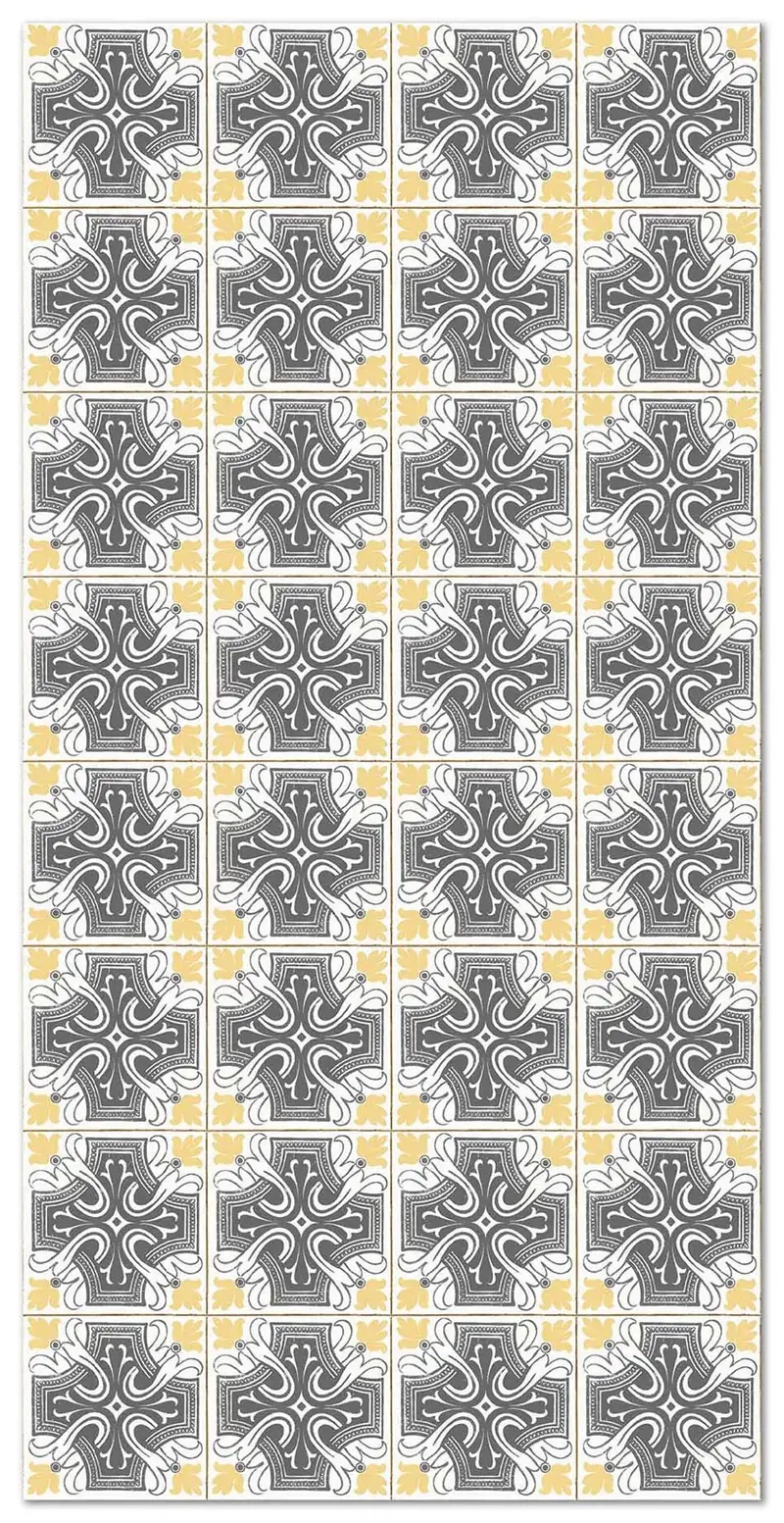 Alfombra Hidráulica Salamanca Amarillo