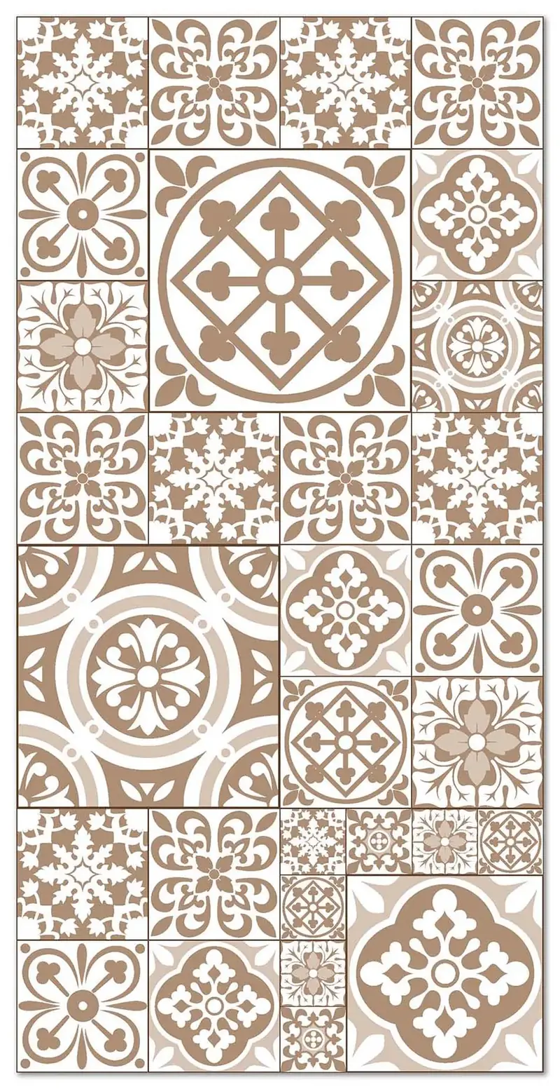Alfombra Hidráulica Talavera Marrón