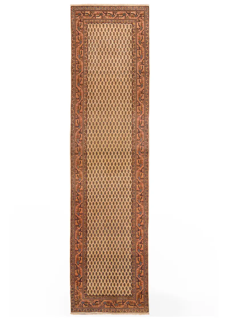 Alfombra india Indo Sarough | 303 x 80 cm