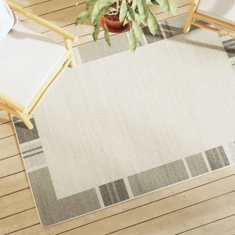 Alfombra interior exterior pelo corto 120x180 cm