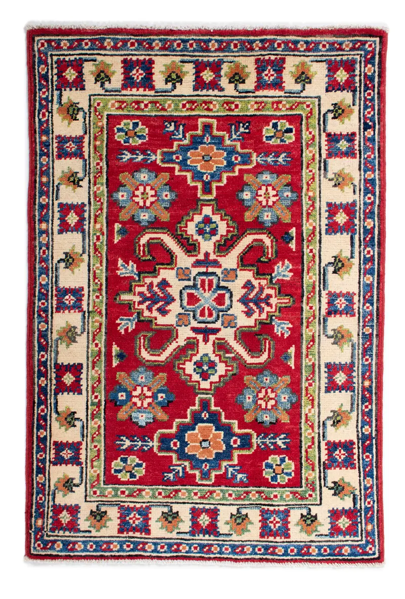 Alfombra Kazak | 90 x 61 cm