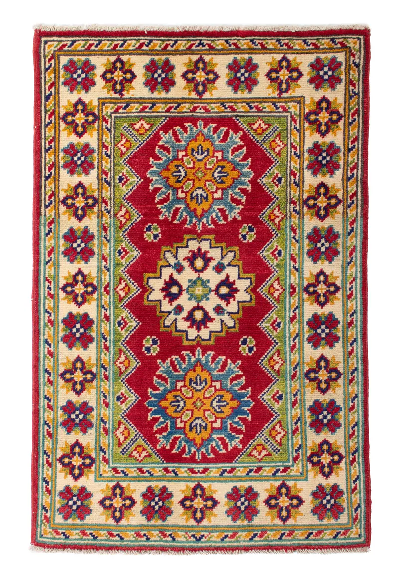 Alfombra Kazak | 91 x 60 cm