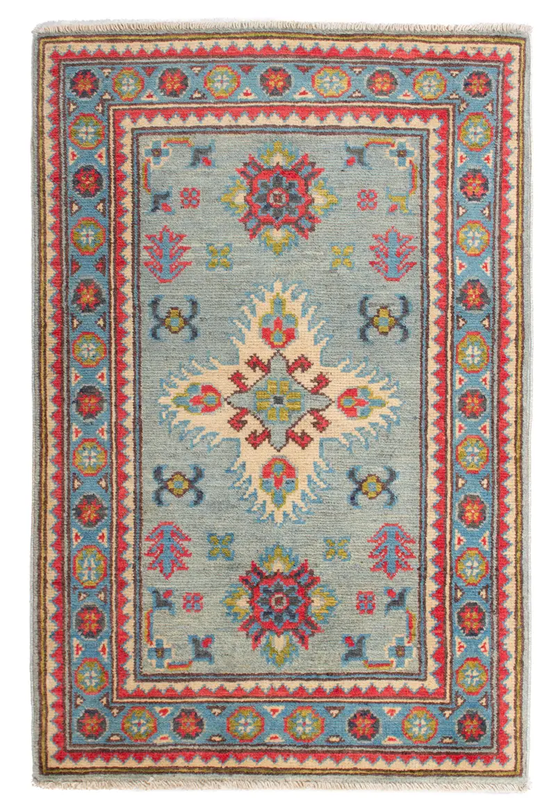 Alfombra Kazak | 91 x 60 cm