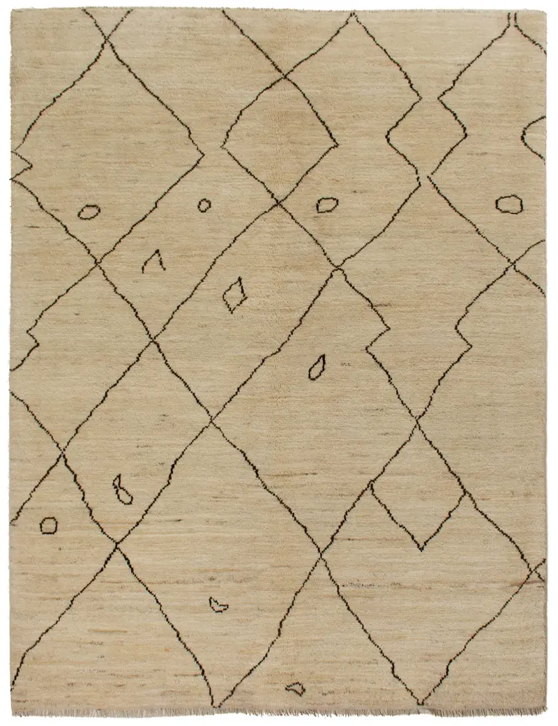 Alfombra Moderna Bereber Tribal | 203 x 145 cm