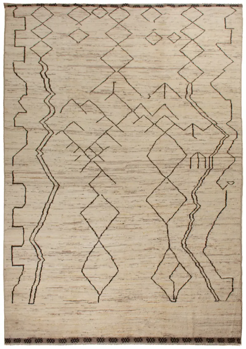 Alfombra Moderna Bereber Tribal | 358 x 244 cm