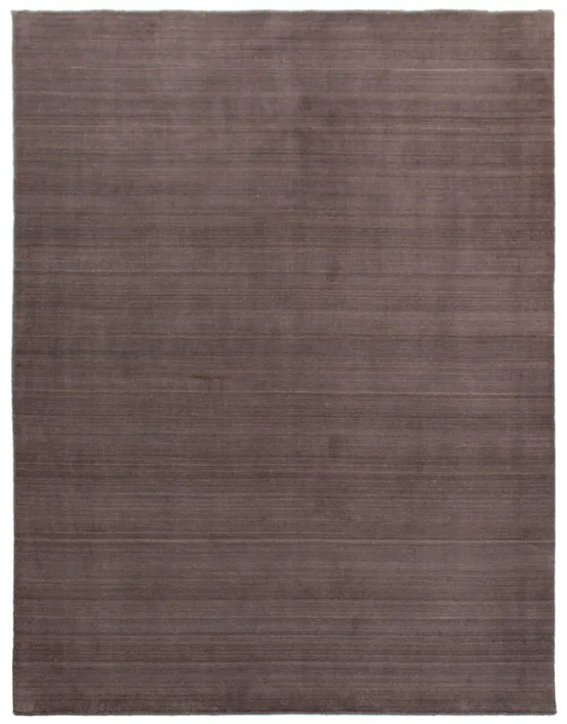 Alfombra Moderna Lisa Gris Handloom | 238 x 173 cm
