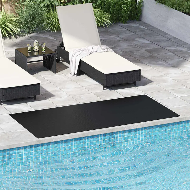 Alfombra para el suelo Negro 1 x 2 m Goma