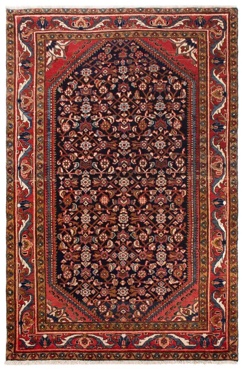 Alfombra Persa Antigua Malayer | 233 x 135 cm