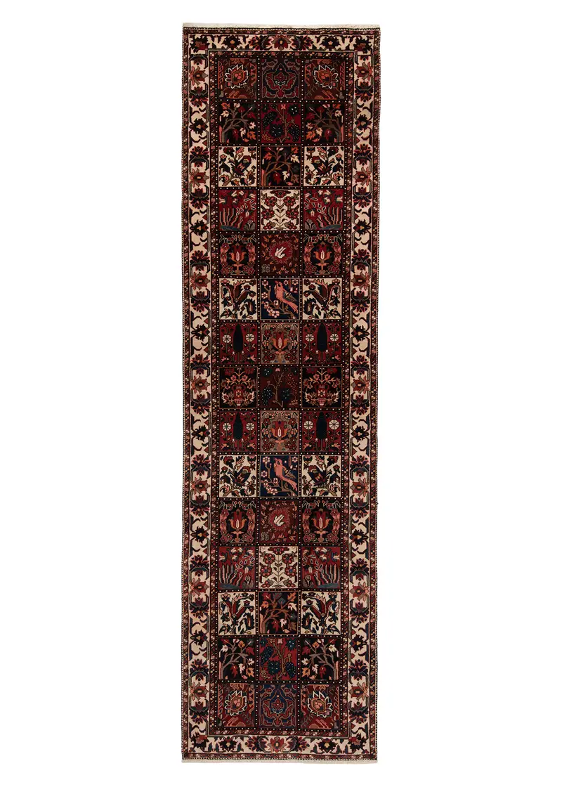 Alfombra persa Bakhtiar | 395 x 105 cm