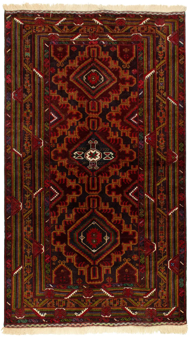 Alfombra Persa Baluch | 189 x 112 cm