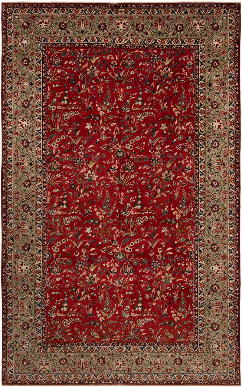 Alfombra persa de Isfahán | 521 x 320 cm