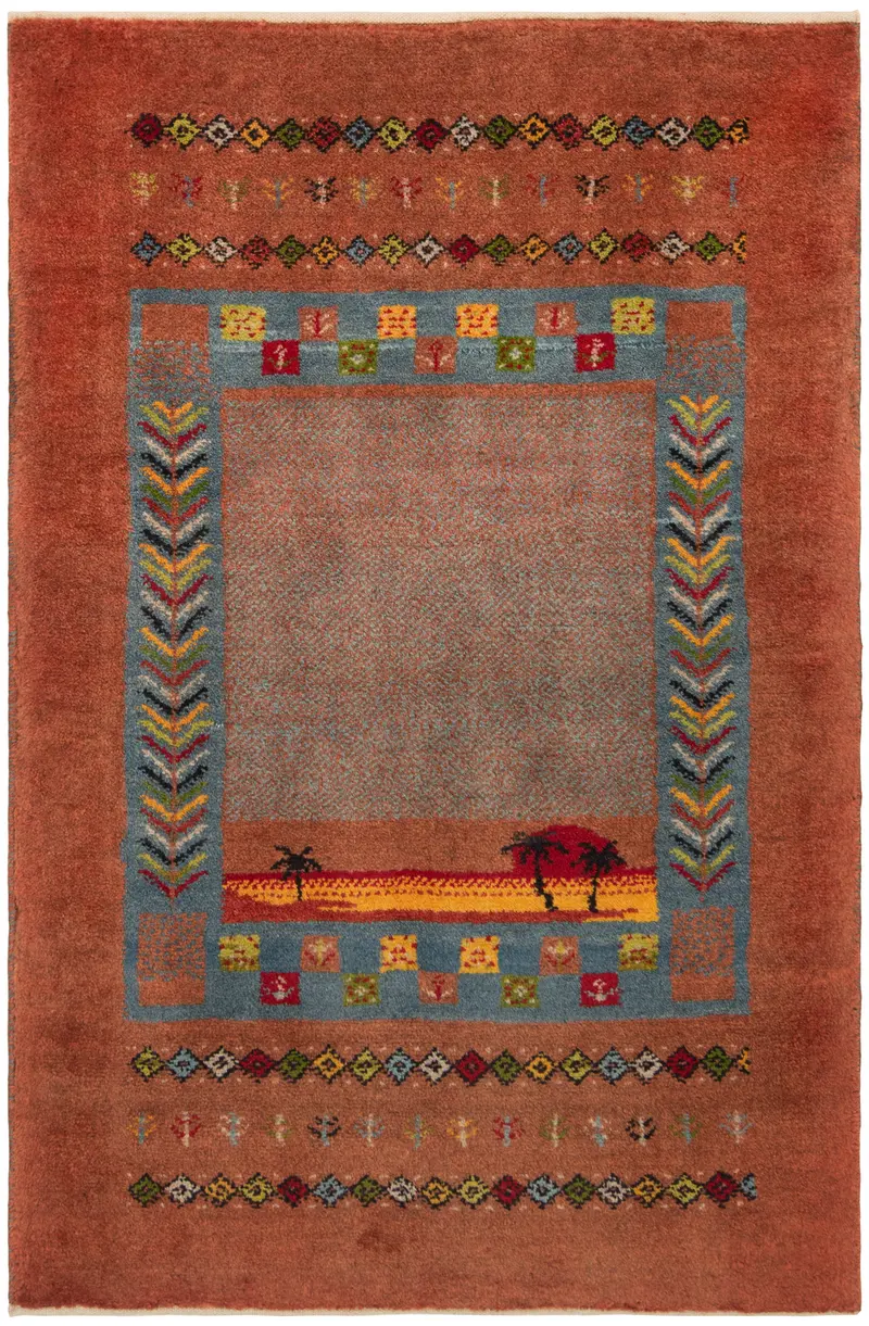 Alfombra persa Gabbeh | 121 x 80 cm