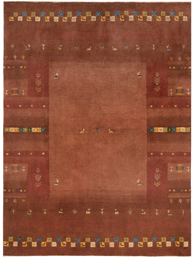 Alfombra persa Gabbeh | 203 x 152 cm