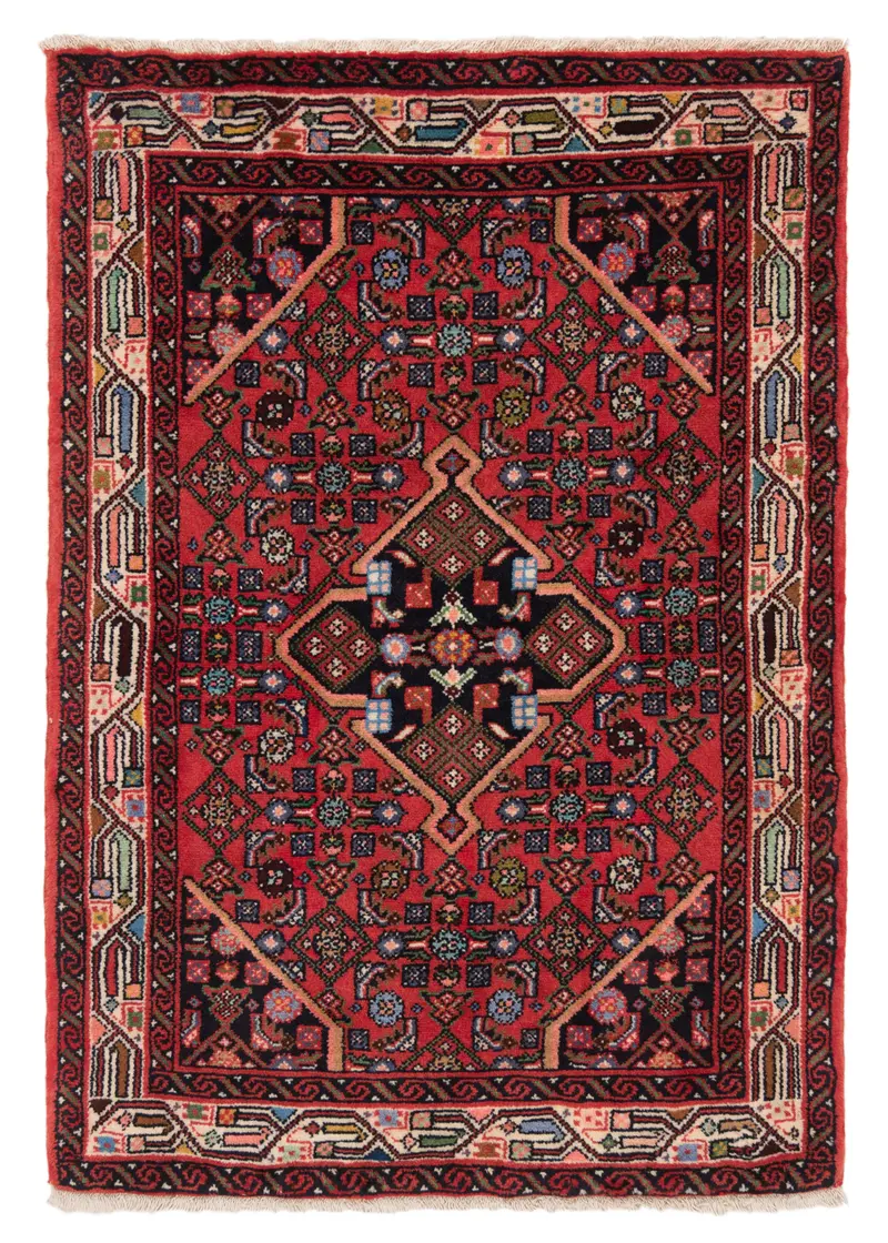 Alfombra persa Hamedan | 105 x 73 cm