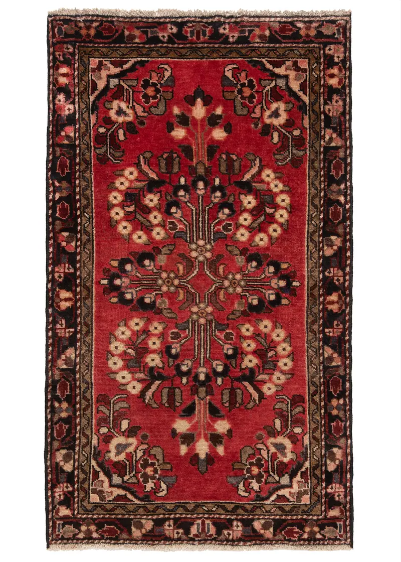 Alfombra persa Hamedan | 117 x 69 cm