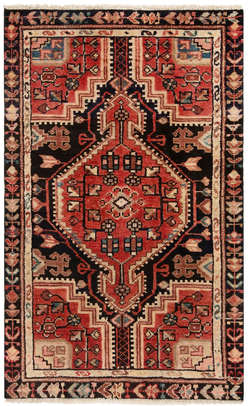 Alfombra persa Hamedan | 117 x 73 cm