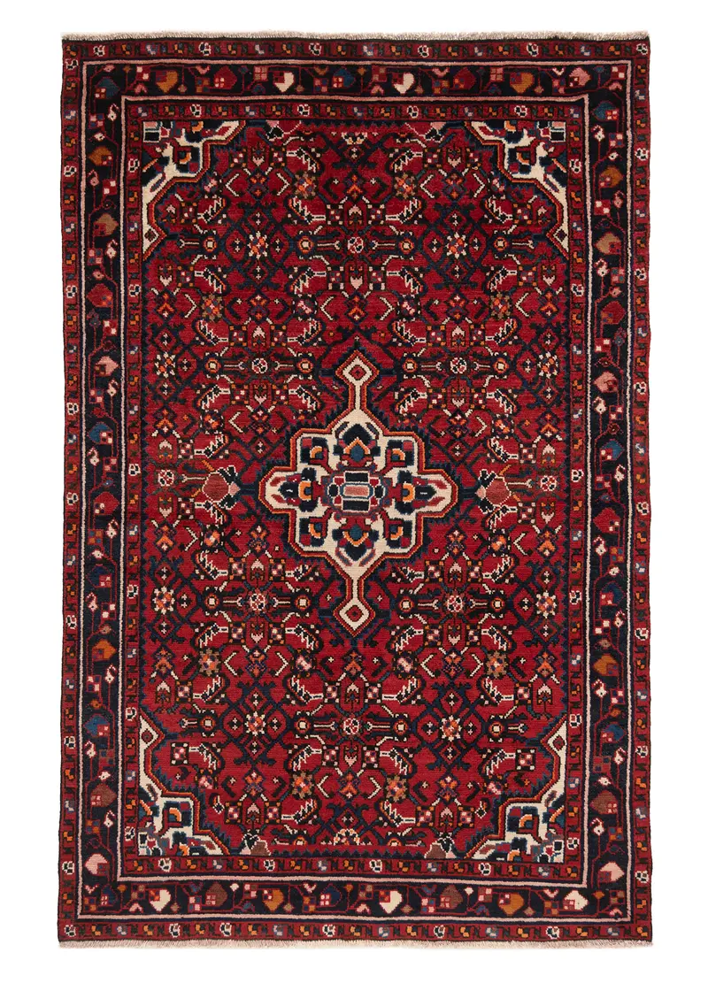 Alfombra persa Hamedan | 155 x 100 cm