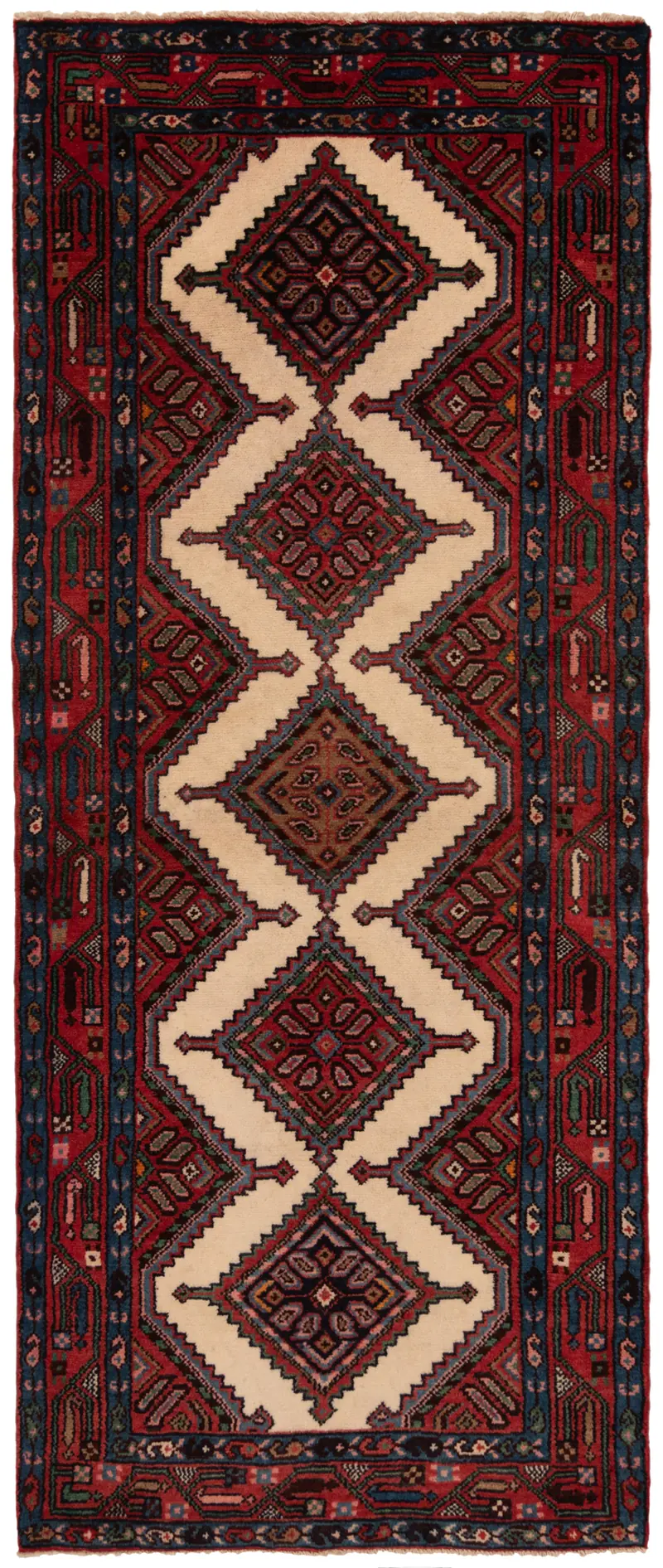 Alfombra persa Hamedan | 192 x 77 cm