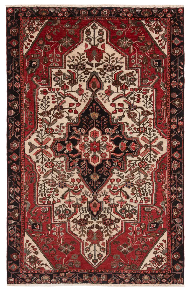 Alfombra persa Hamedan | 202 x 132 cm
