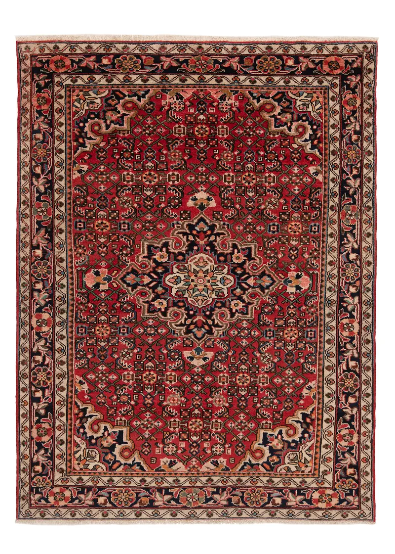 Alfombra persa Hamedan | 206 x 154 cm