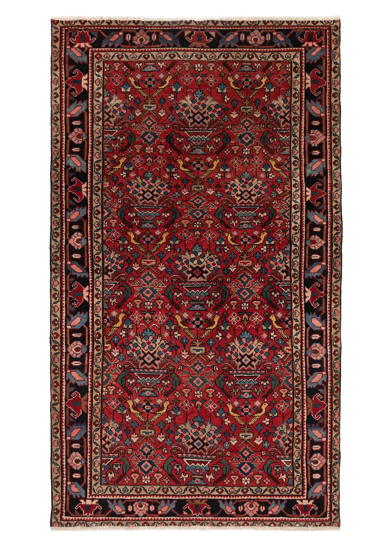 Alfombra persa Hamedan | 226 x 133 cm